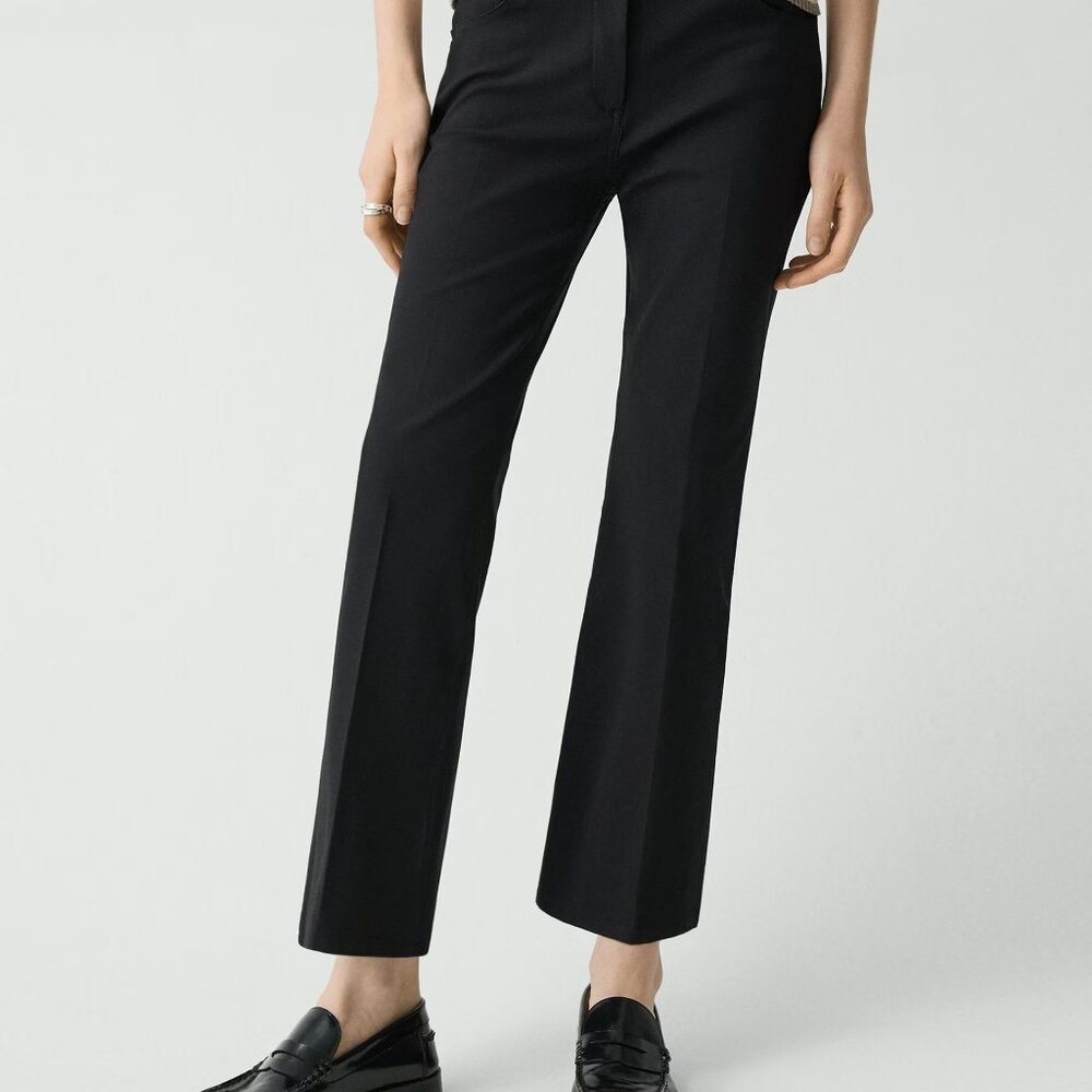 Theory 5-Pocket Kick Pant in Stretch Cotton Blend NWT Size 10